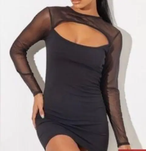 Pretty Little Thing Mesh Dress