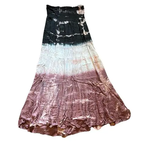 Boho Me NWT ombré tiered maxi dress size XL