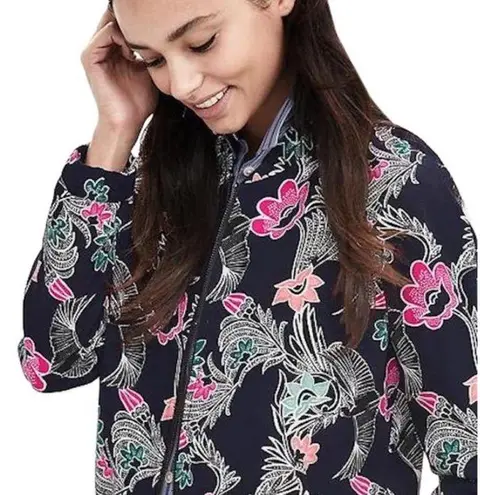 Banana Republic Floral bomber jacket