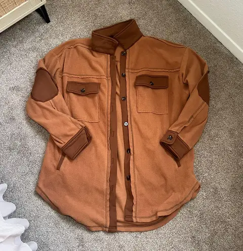 Wild Oak Boutique Brown Shacket