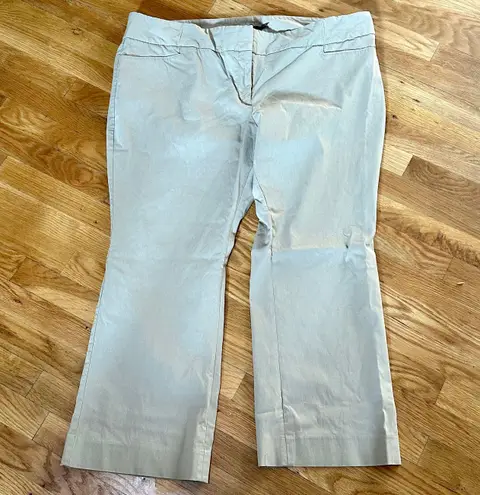 Eloquii Classic Fit Khakis, Size 22S