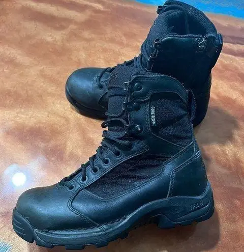 Danner Striker Torrent Gortex 6” Leather Side zip boots size 37 black