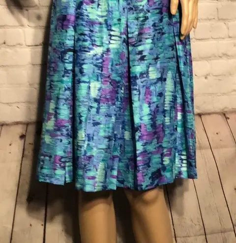 Perceptions Vintage A-line Skirt Artsy Pri…