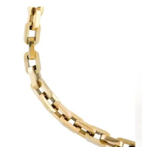 Eddie Borgo | Supra Link Necklace in 12K Yellow Gold Vermeil