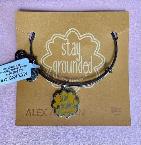 ALEX AND ANI  Stay Grounded Bracelet