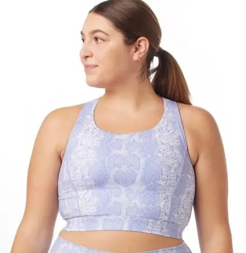 Glyder NEW Full Force Bra Lilac Snake