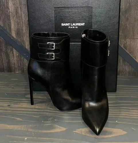 YSL  seta Calf Nero