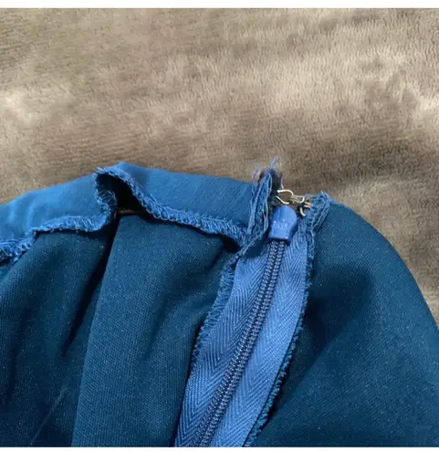 Sangria halter top dress blue size 10 y2k 90s