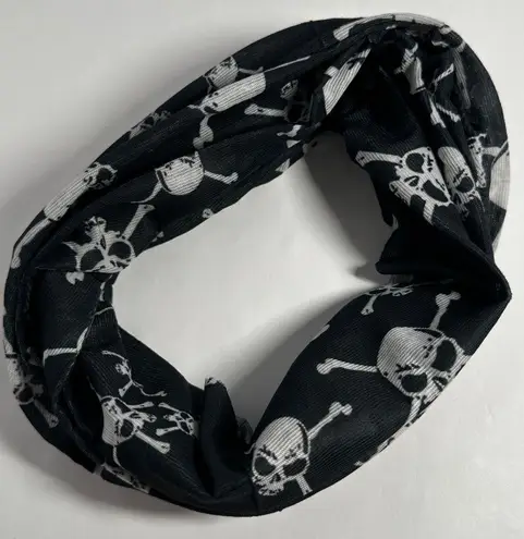 Wide Skeleton Head Headband