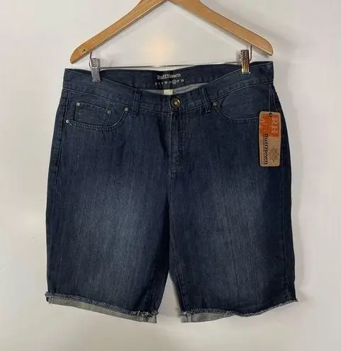 Ruff Hewn  NWT Denim Bermuda Shorts Size 14