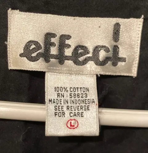 Creazioni Effeci Vintage Beige & Black Argyle Button Up Aztec Vest Women's Size Large