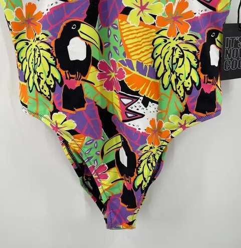 IT’S NOW COOL Swimsuit Size Extra Large The Showtime Y2K NWT Beach Swim 80s 90s