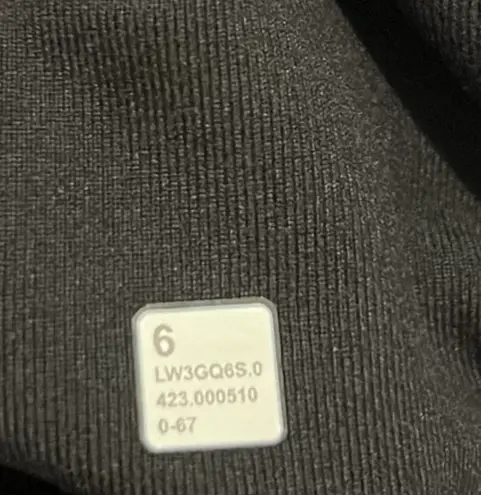 Lululemon Brushed Softstreme Ribbed Half Zip