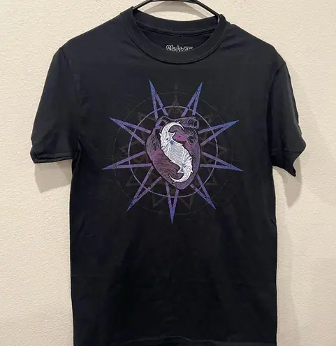 Black and Purple Graphic Men's T