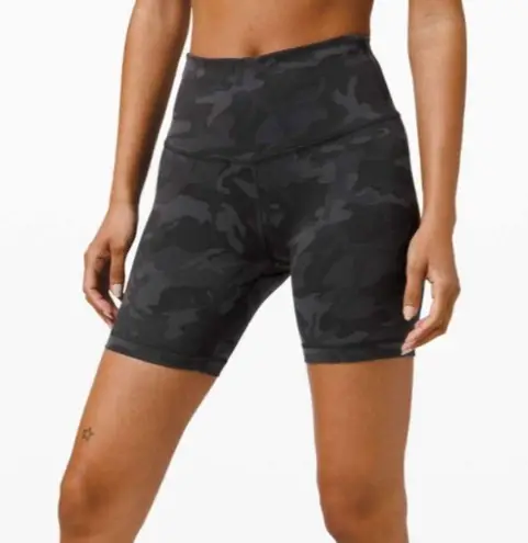 Lululemon  Wunder Under Train Short 6” Incognito Camo