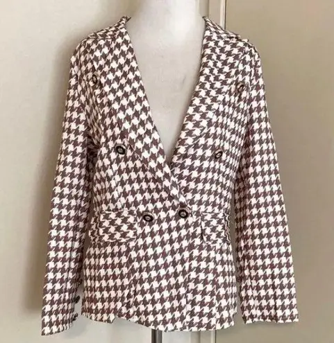 New!Women's Casual Long Sleeve Lapel Button Slim Work Office Plaid Blazer Jacket