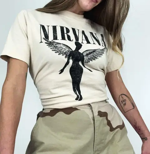 Y2K Women’s Cargo Combat Trousers in Desert Camo Medium Regular Green