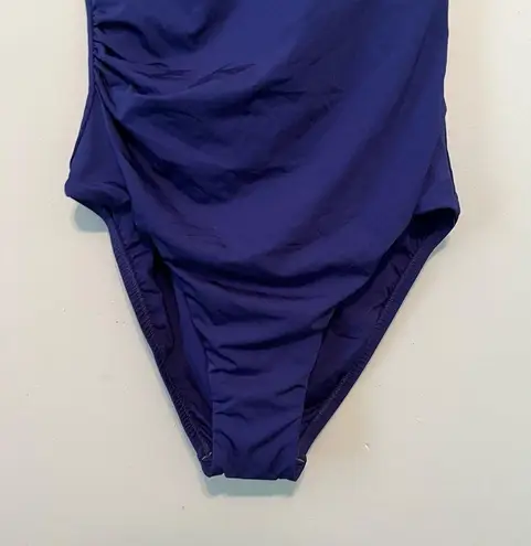 Trina Turk  Swim Getaway One-Piece Bathing Suit in Solid Royal Blue Sz 6 NWT Gift