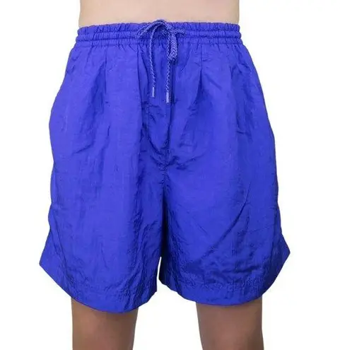 Lavon Vintage 90s Purple Windbreaker Shorts