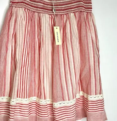 Max Studio  Smocked Waist Skirt‎ Size Small