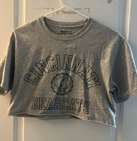 Champion University Of Cincinnati Cropped Tee thumbnail 1
