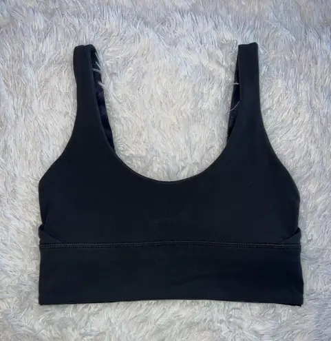 Lululemon Gray Reversible Align Bra