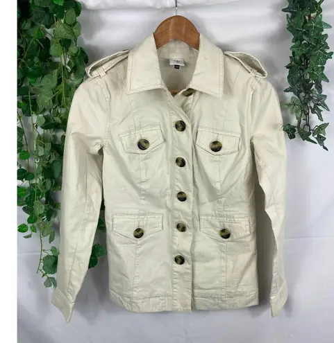 CAbi  Kenya Safari Off-White Jacket Style 5659