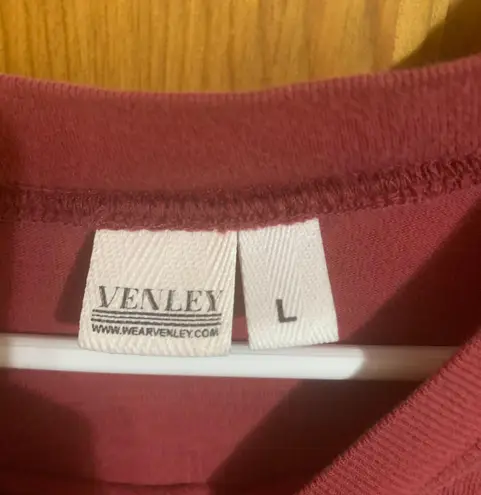 Venley Alabama Long Sleeve Shirt Red Size L