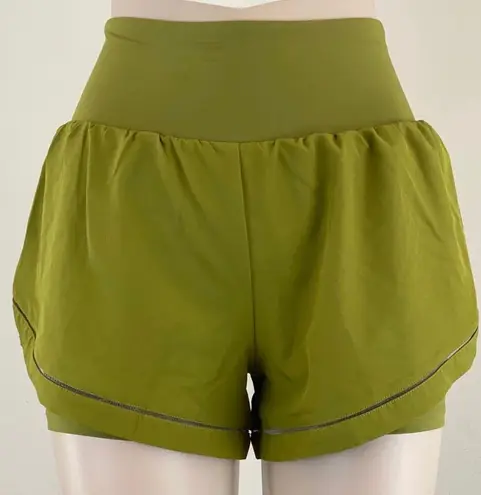 Zazua Lime Green Running - Training Shorts