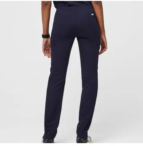 FIGS - Yola Skinny Scrub Pants Medical Doctor Nurse Petite Navy