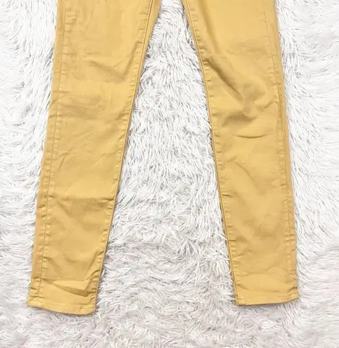 Edwin Women’s Pixie Crop 9” Mid Rise Skinny Jeans 27 Mellow Yellow