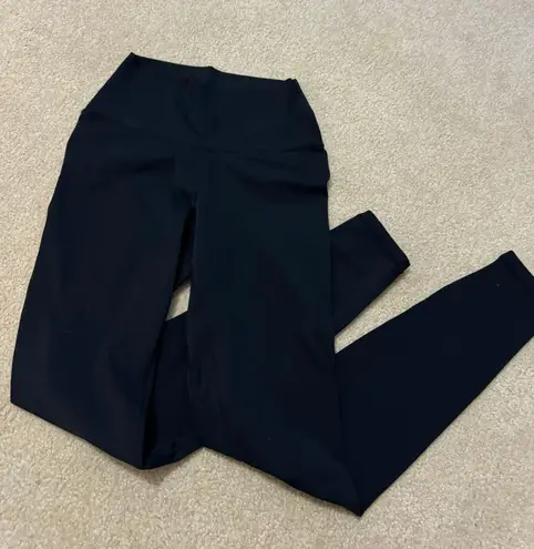 Seamless High Waisted Leggings Black Size XS