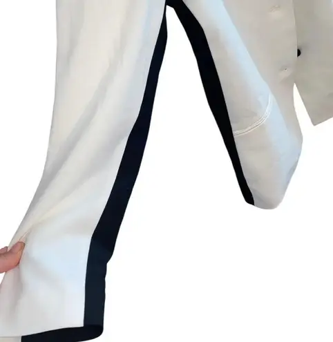 Narciso Rodriguez For Design Nation White & Black Blazer Size 14