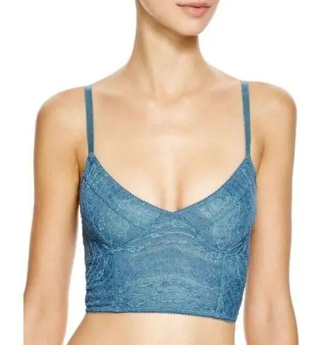 Free People  cropped lace bustier bralette