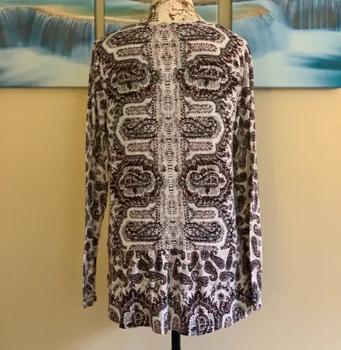 Dalia Collection Dalia Long Sleeved Ruffle Top