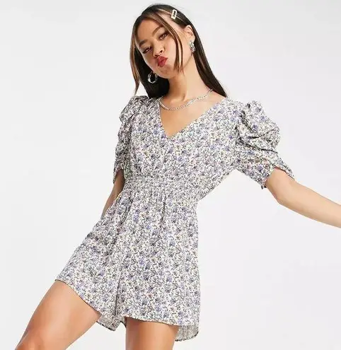 Topshop NWT  Floral Print Romper