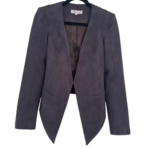 James Jeans V Blazer Petite Sueded Mink