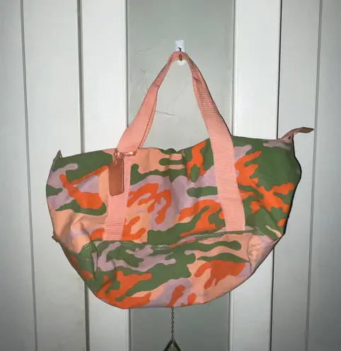 Neiman Marcus Camo  Duffle Bag
