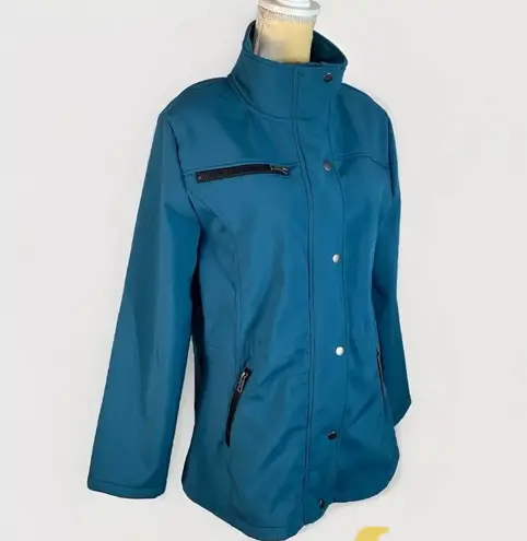 Big Chill Freestyle teal jacket size XL womens full zip Blue
