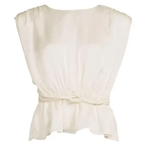 Bailey44 NWT Bailey 44 Giamina Top in Cream Satineffect