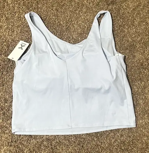 Xersion JCPenny Light Blue Tank Top  Built In Bra 