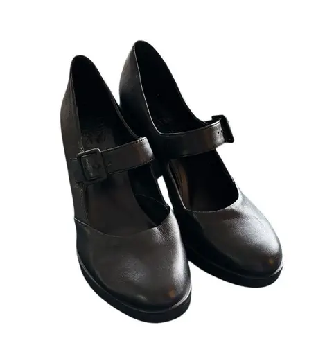 Naturalizer Gen~N Spark Mary Jane Platform Pump Black Size 8.5 3.25”Heel Career