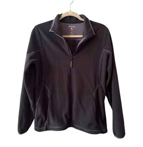 Antigua Forest Green Full Zip Fleece Jacket Sz. M