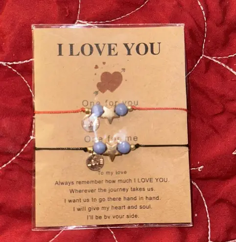 Glow In The Dark Luminous Beads Star Bracelet