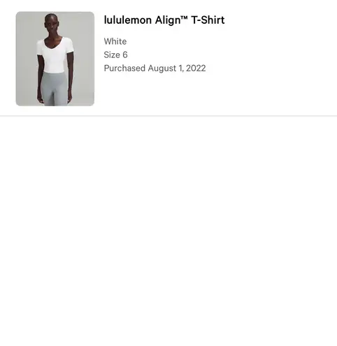 Lululemon Align T-Shirt