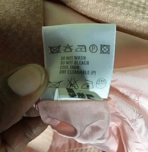 Escada Women’s Vintage Pink 3/4 Sleeve Blazer With Hook Closure Sz. 42/Lrg EUC Size L