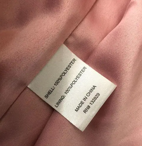 Privacy Please  Cassidy Maxi Wrap Dress Flutter Sleeve V Neck Striped Pink XL