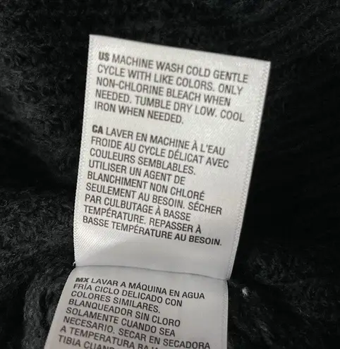 And Now This Small Crop Sweater Square Neck Long Puff Stretch Cavier Off