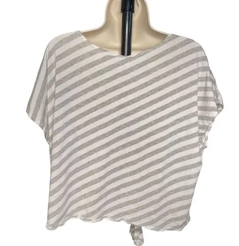 J Mode USA Womens Crop Top Irish Shamrock Blouse Plus Size 3X u Gray