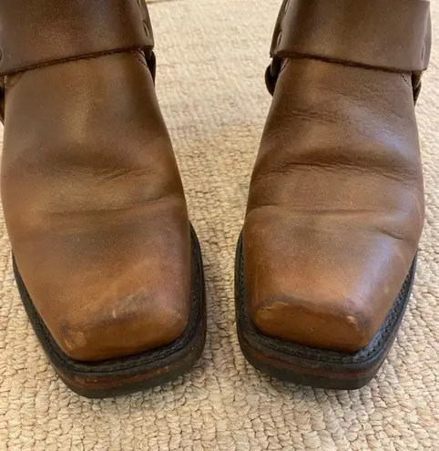 Frye  Harness Boots Brown Leather 12R